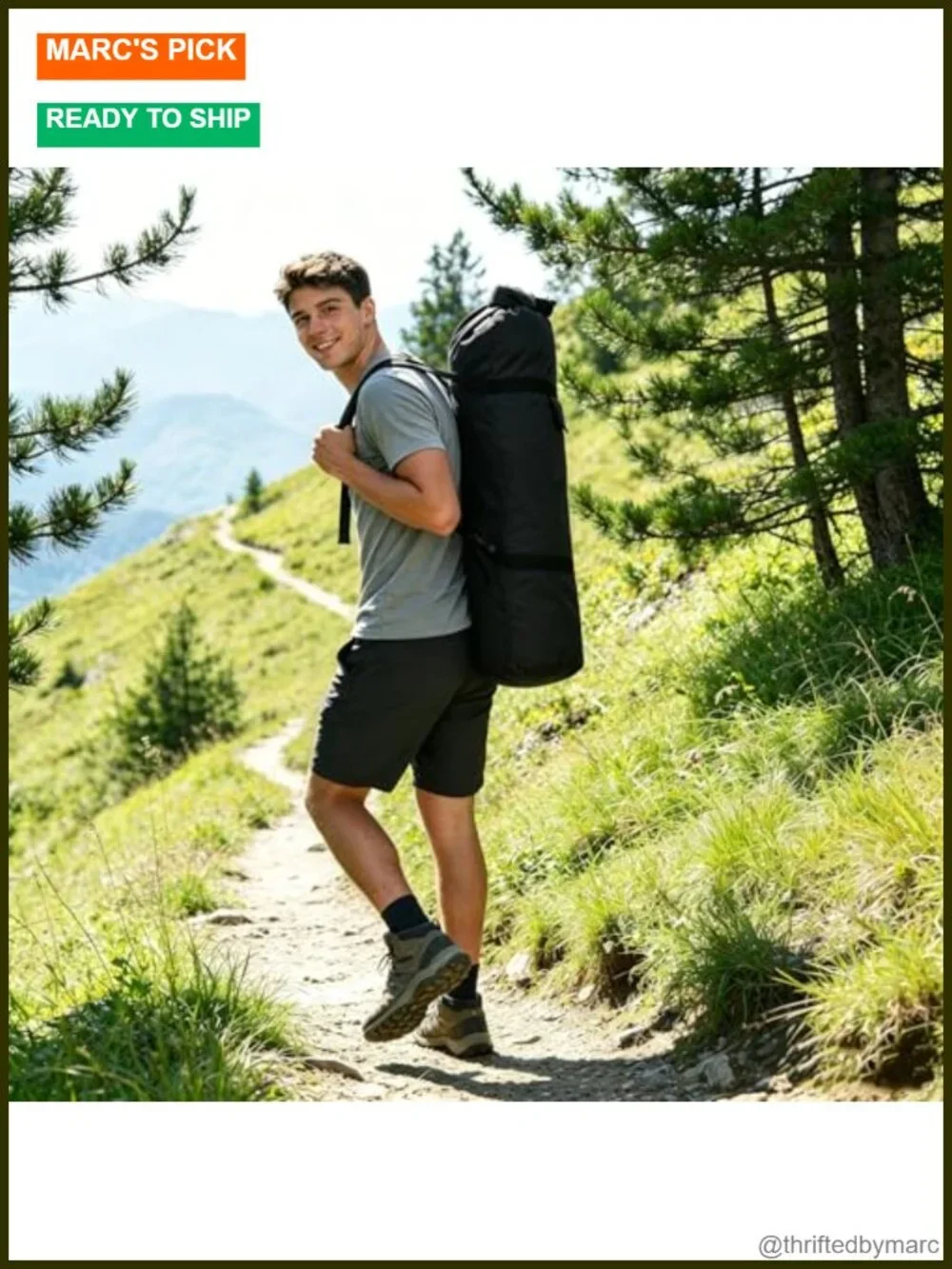 Heavy Duty 900D Oxford Camping Chair Bag, Padded Shoulder Straps, Click Clack